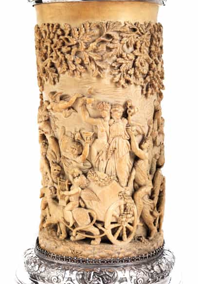 Detailabbildung: Prunkhumpen mit dem Triumphzug der Ceres