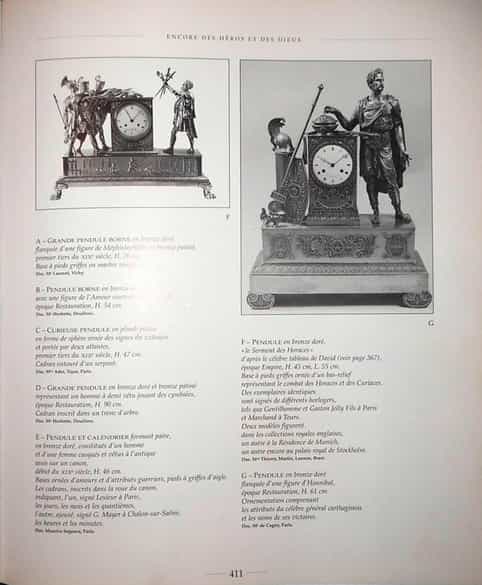 Detailabbildung: Bedeutende französische Kaminuhr