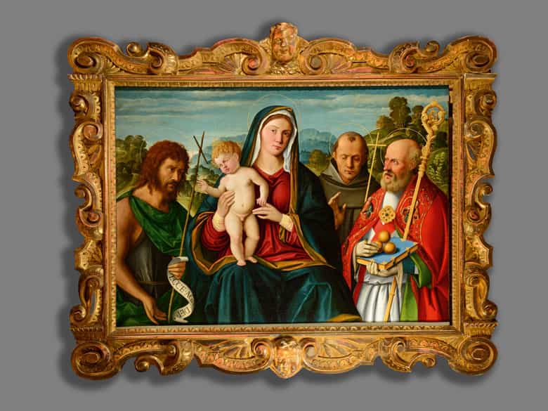 Detailabbildung: Girolamo da Santacroce, ca. 1485 Bergamo – 1556