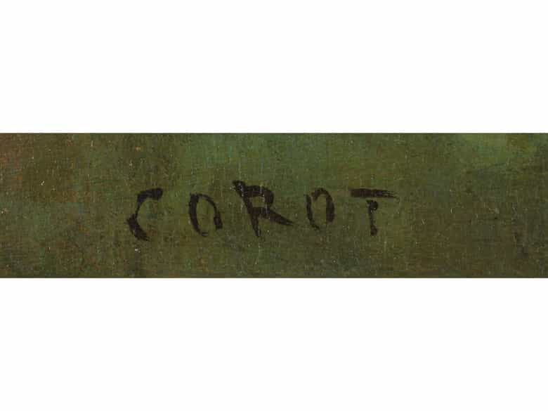 Detailabbildung: Camille Jean-Baptiste Corot, 1796 Paris – 1875