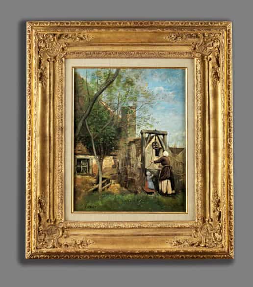 Detailabbildung: Camille Jean-Baptiste Corot, 1796 Paris – 1875