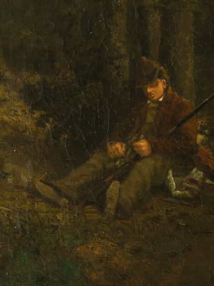 Detailabbildung: Gustave Courbet, 1819 Ornans – 1877 La Tour de Peilz