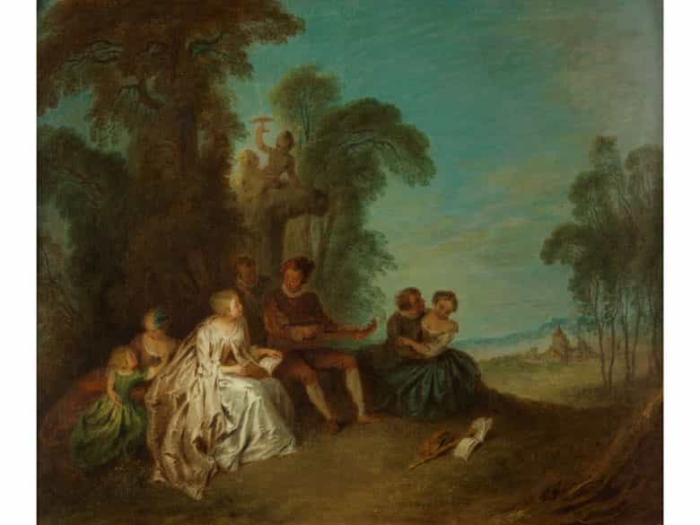 Detailabbildung: Jean-Baptiste François Pater, 1695 Valenciennes – 1736 Paris