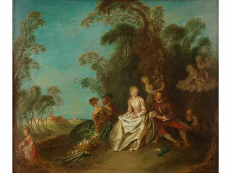 Detailabbildung: Jean-Baptiste François Pater, 1695 Valenciennes – 1736 Paris