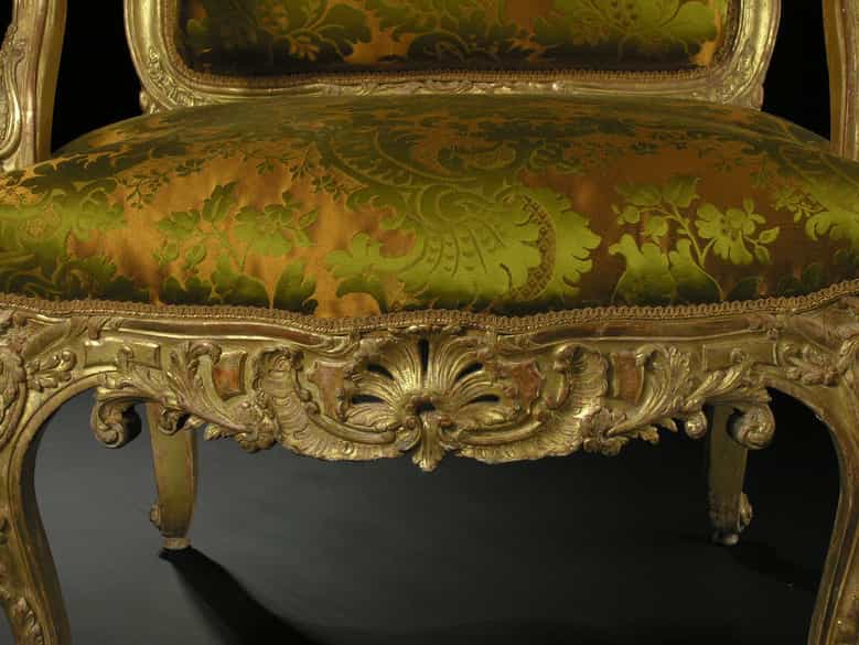 Detailabbildung: Großer Barockarmlehnsessel