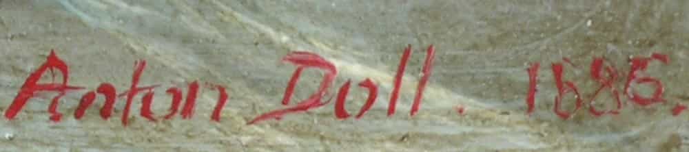 Detailabbildung: Anton Doll 1826 - 1887