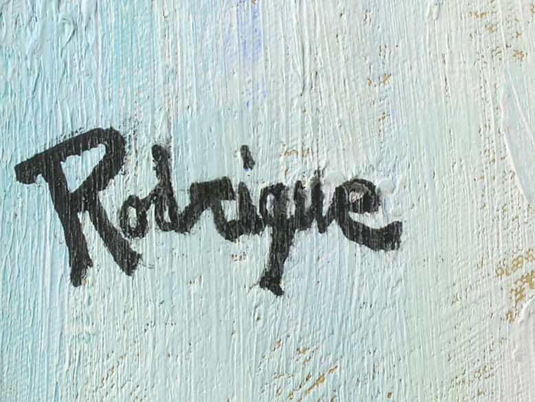 Detailabbildung: Georges Rodrigue geb. 1944 USA