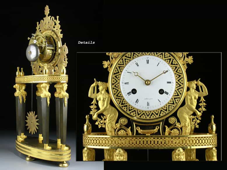 Detailabbildung: Portaluhr