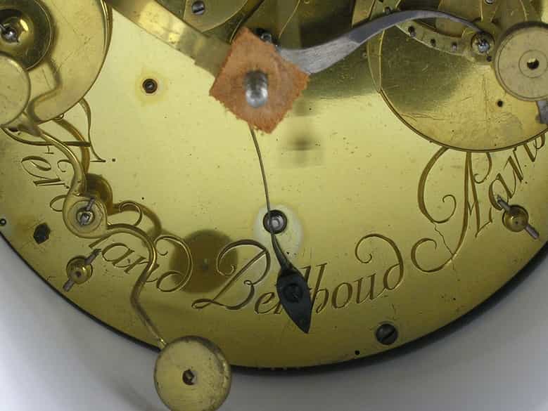 Detailabbildung: Kaminuhr signiert Ferdinand Berthoud 