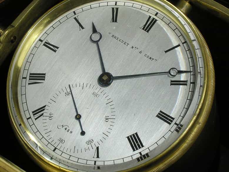 Detailabbildung: Breguet-Schiffschronometer