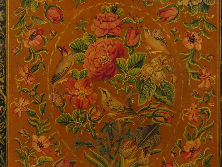 Detailabbildung: Kadjaren-Malerei