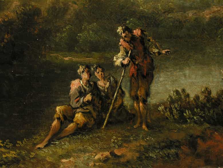 Detailabbildung: Venezianischer Maler des 18. Jahrhunderts