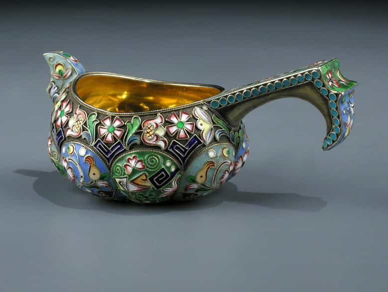 Detailabbildung: Kleiner russischer Kovsch