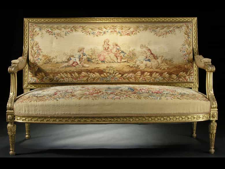 Detailabbildung: Salon-Sitzgarnitur 