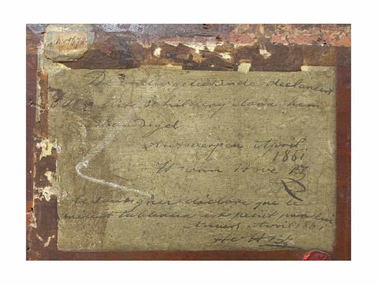 Detailabbildung: Huib van Hove 1814 Den Haag - 1864 Antwerpen