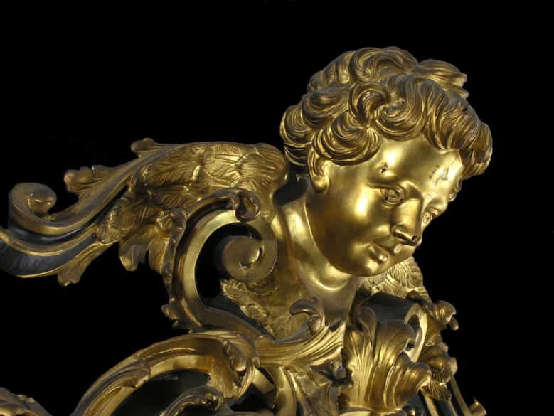 Detailabbildung: Große italienische Wand-Spiegelkonsole 