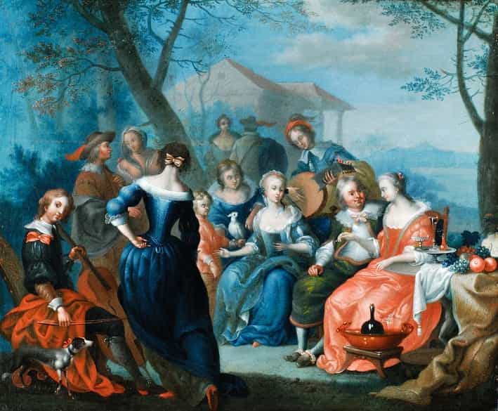 Detailabbildung: Franz Christoph Janneck 1703 Graz - 1761 Wien, zug.