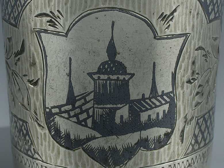 Detailabbildung: Russischer Silberbecher