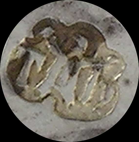 Detailabbildung: Silberne Jugendstil-Kaffeekanne