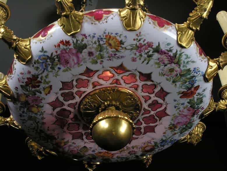 Detailabbildung: Russischer Deckenlüster aus Sankt Petersburg