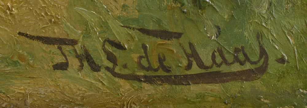 Johannes Hubertus Leonardus de Haas 1832 1908 Hampel Kunstauktionen
