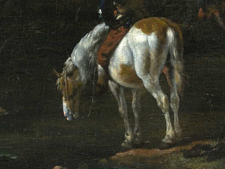 Detailabbildung: Philips Wouwerman, 1619 Haarlem - 1668
