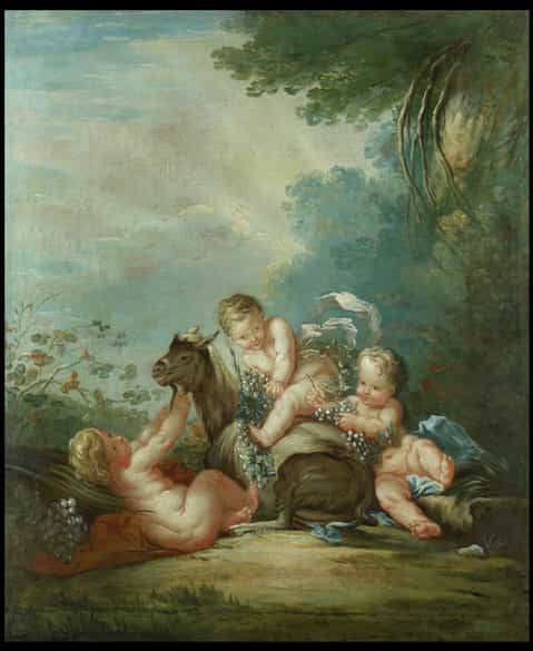 Detailabbildung: Französischer Meister des 18. Jahrhunderts in der Nachfolge des Francois Boucher
