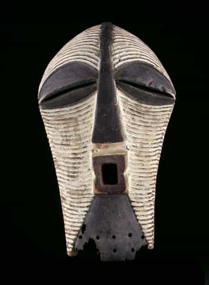 Detailabbildung: Gesichtsmaske Kifwebe Face mask kifwebe 