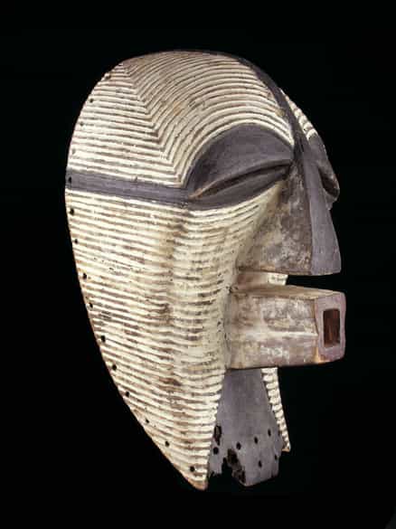 Detailabbildung: Gesichtsmaske Kifwebe Face mask kifwebe 