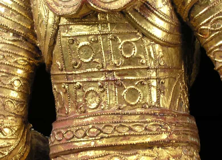 Detailabbildung: Paar Tempelfiguren