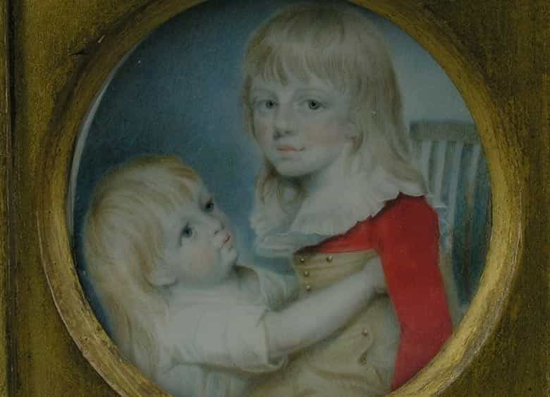 Detailabbildung: Miniaturist der Zeit um 1800