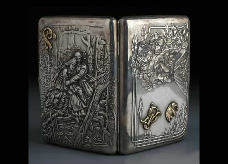 Detailabbildung: Russisches Etui