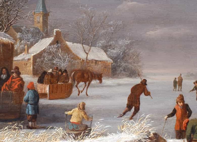 Detailabbildung: Klaes Molenaer 1630 - 1676 Haarlem