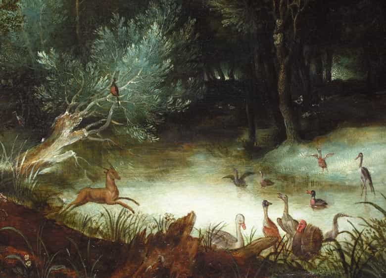 Detailabbildung: Gillis van Coninxloo III 1544 Antwerpen - 1607 Amsterdam