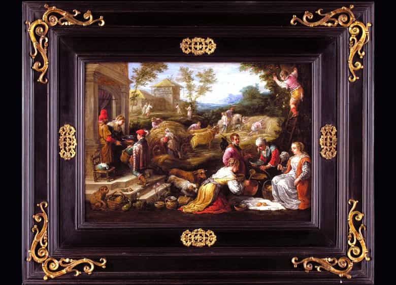 Detailabbildung: David Teniers der Jüngere 1610 Antwerpen - 1690 Brüssel