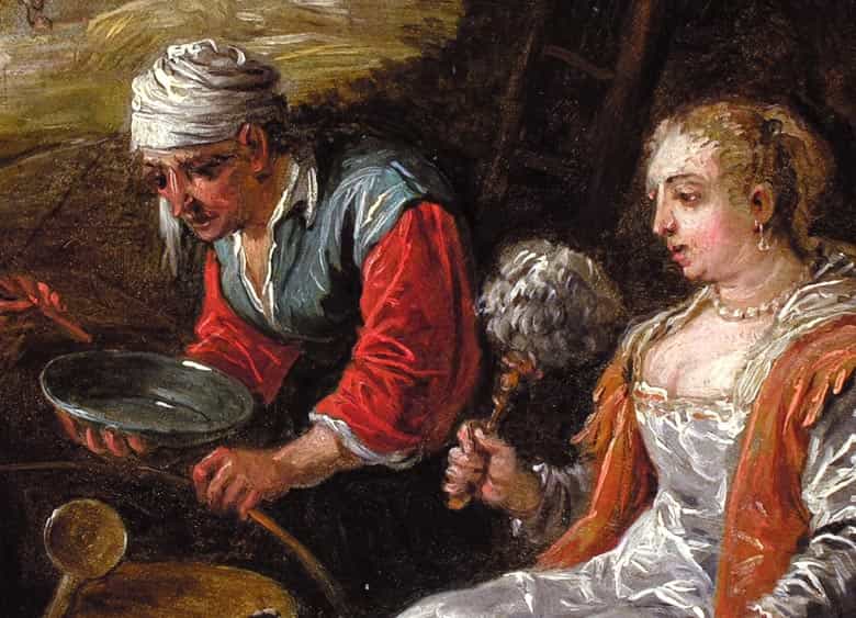 Detailabbildung: David Teniers der Jüngere 1610 Antwerpen - 1690 Brüssel