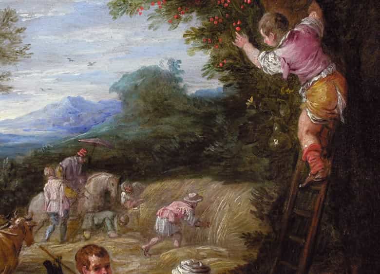 Detailabbildung: David Teniers der Jüngere 1610 Antwerpen - 1690 Brüssel