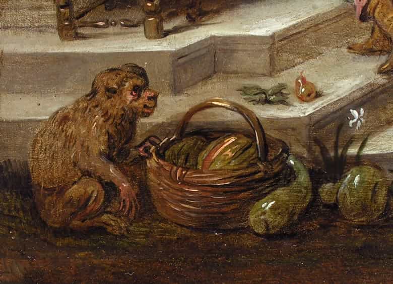Detailabbildung: David Teniers der Jüngere 1610 Antwerpen - 1690 Brüssel