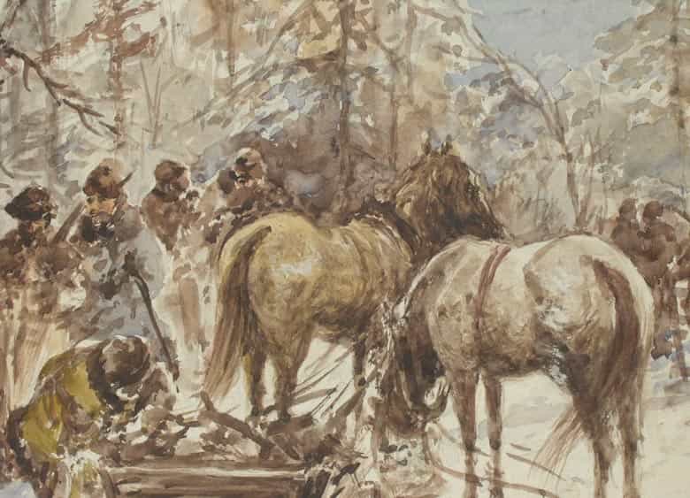 Detailabbildung: Josef Konarski, Pseudonym für Alfred von Wierusz-Kowalski, 1849 - 1915