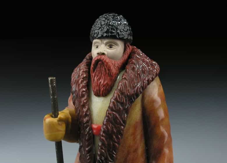 Detailabbildung: Russische Figur eines Wojwoden