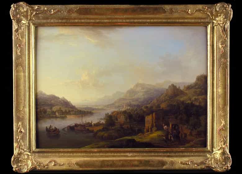 Detailabbildung: Christian Georg Schütz d.Ä. 1718 Flöhrsheim - 1791 Frankfurt/Main