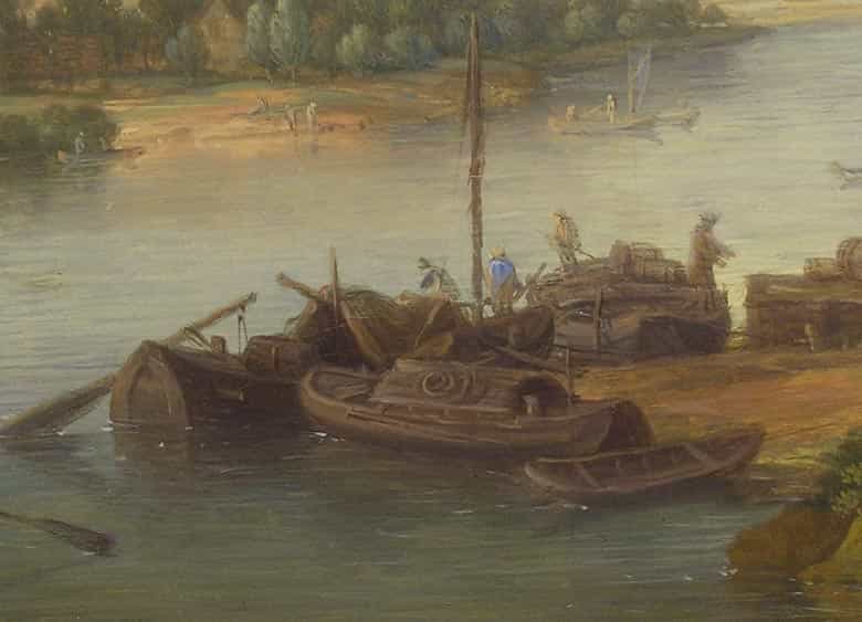 Detailabbildung: Christian Georg Schütz d.Ä. 1718 Flöhrsheim - 1791 Frankfurt/Main