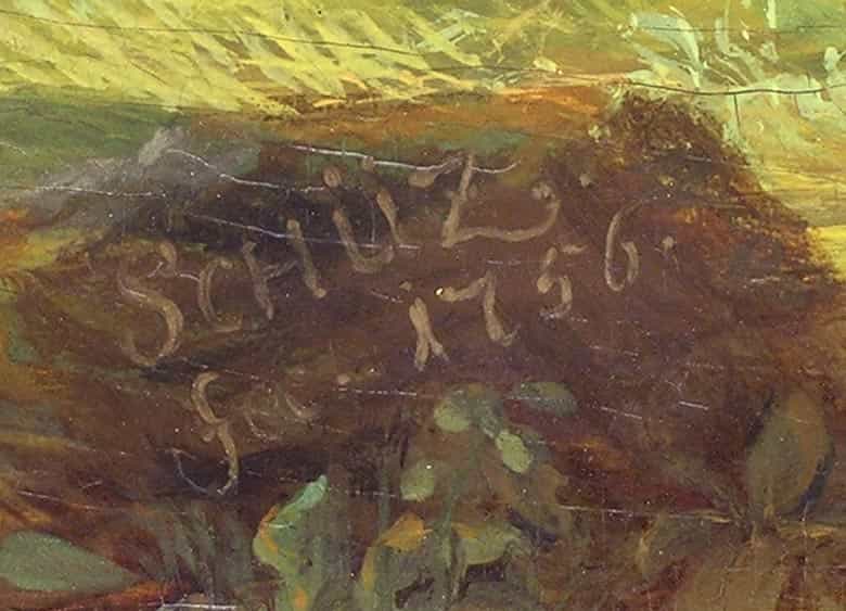 Detailabbildung: Christian Georg Schütz d.Ä. 1718 Flöhrsheim - 1791 Frankfurt/Main