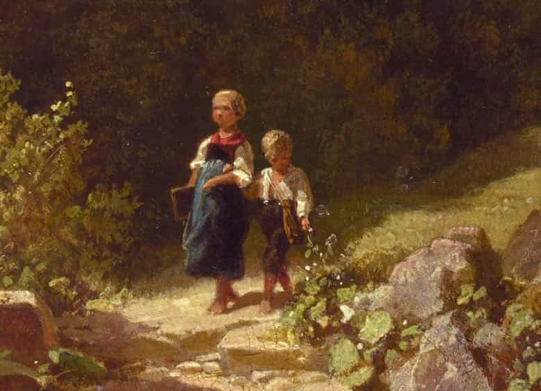 Detailabbildung: Carl Spitzweg 1808 - 1885 München