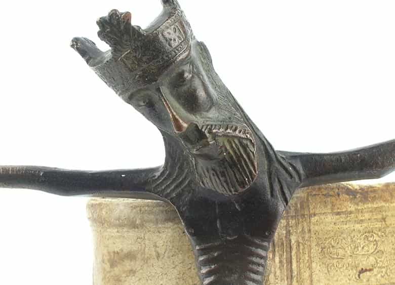 Detailabbildung: Corpus Christi in Bronze