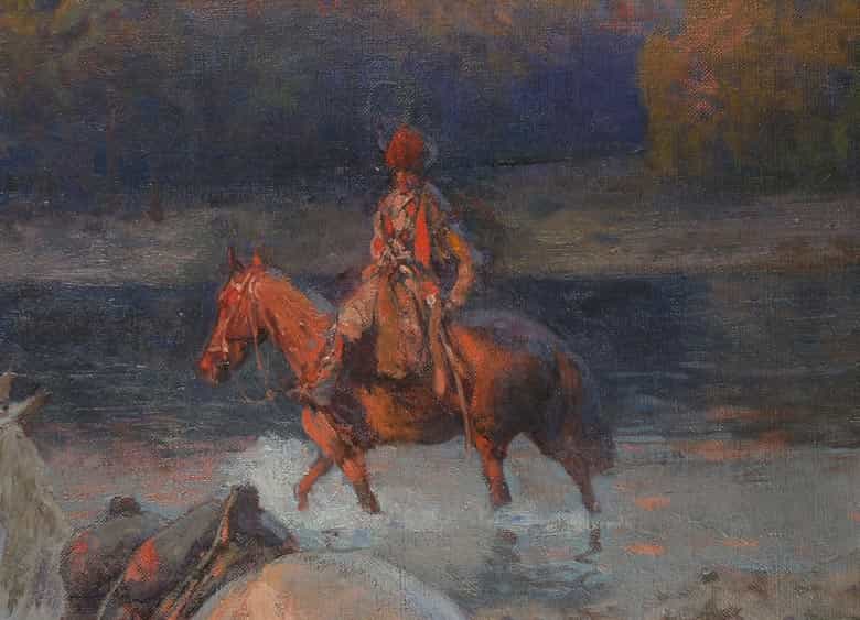 Detailabbildung: Franz Roubaud 1856 Odessa - 1928 München