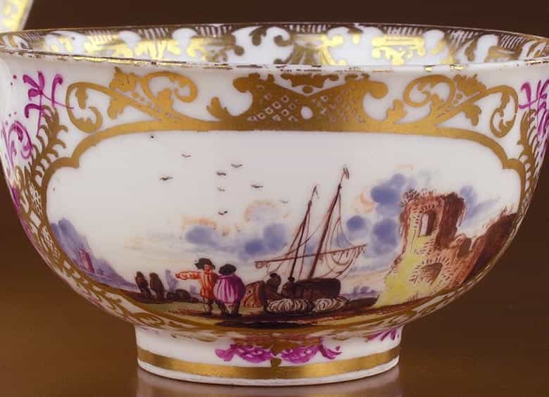 Detailabbildung: Koppchen mit Unterteller