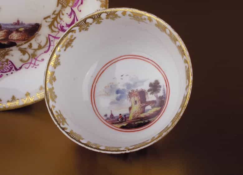 Detailabbildung: Koppchen mit Unterteller