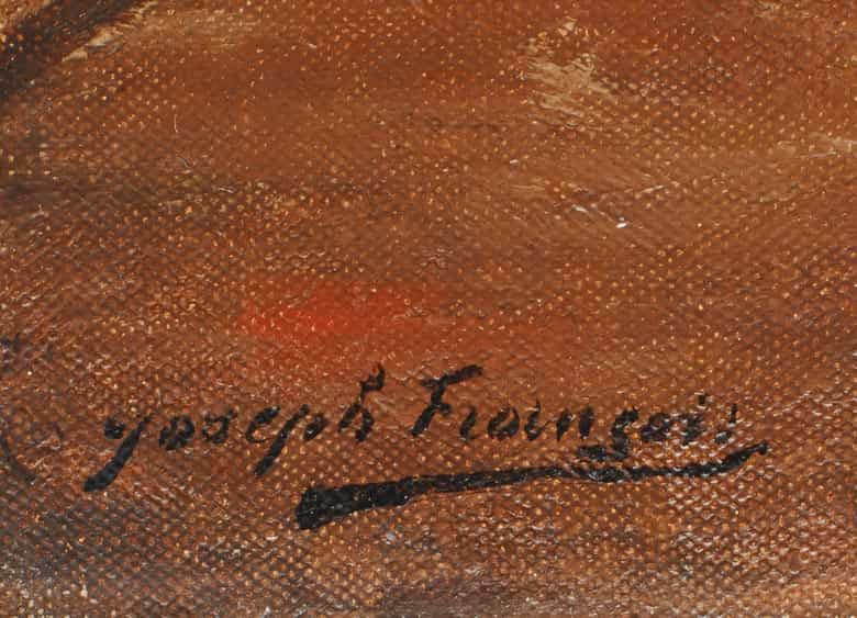 Detailabbildung: Joseph François, 1851 Brüssel - 1940