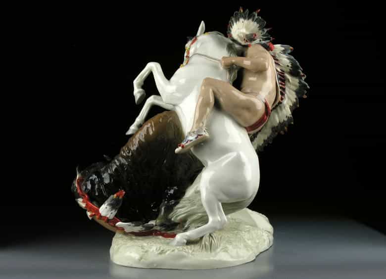 Detailabbildung: Meissener Figurengruppe